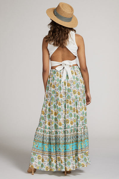 Printed maxi skirt - Miss Sparkling