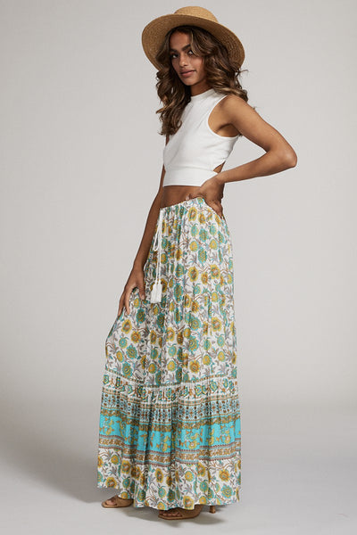 Printed maxi skirt - Miss Sparkling