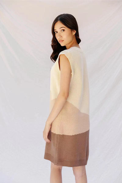 Sunset sweater dress - Miss Sparkling