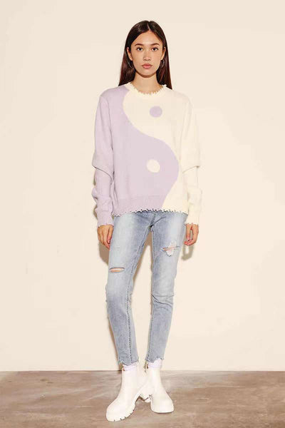 Yin yang sweater - Miss Sparkling