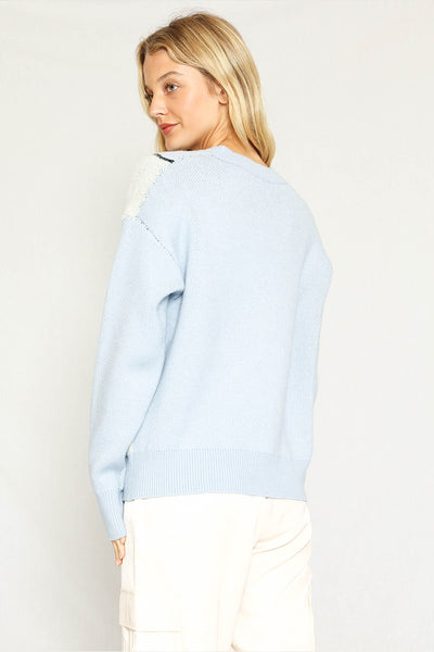 Swan Knit Sweater - Miss Sparkling
