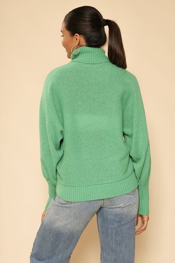 Turtleneck holiday sweater - Miss Sparkling