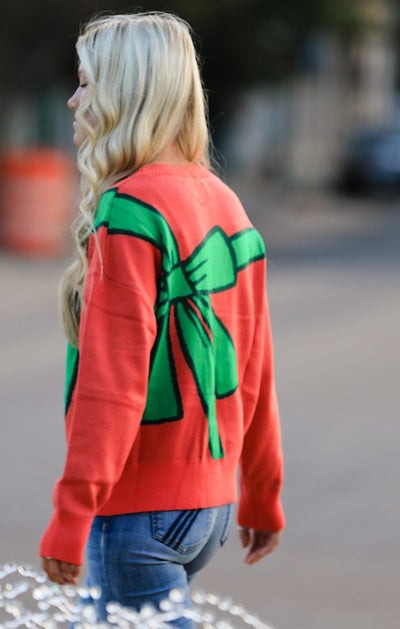 Gift wrap Christmas sweater