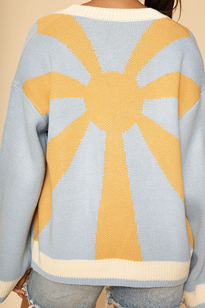 Sunburst cardigan - Miss Sparkling