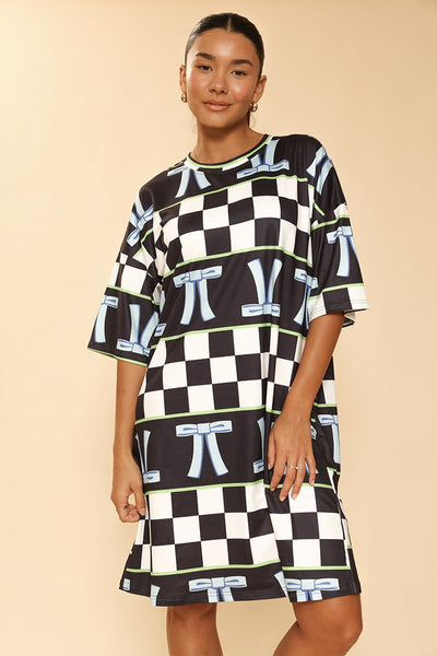 Night gown t-shirt dress - Miss Sparkling