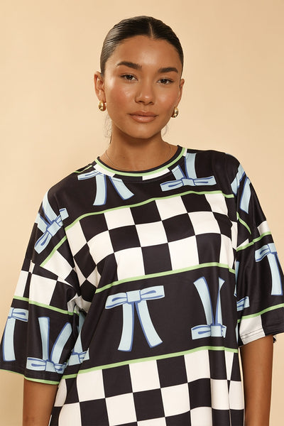 Night gown t-shirt dress - Miss Sparkling