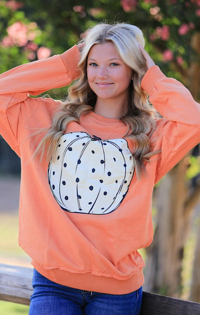 Pumpkin sweatshirt