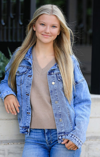 Fringe Denim Jacket