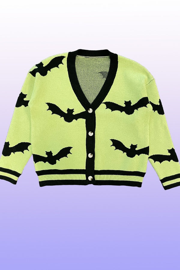 Plus size halloween knit cardigans
