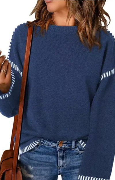 Cable Knit Pullover Sweater