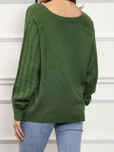 Square Neck Sweater