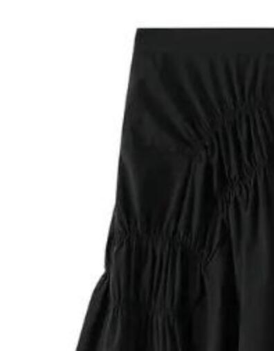 Ruffled layered skirt