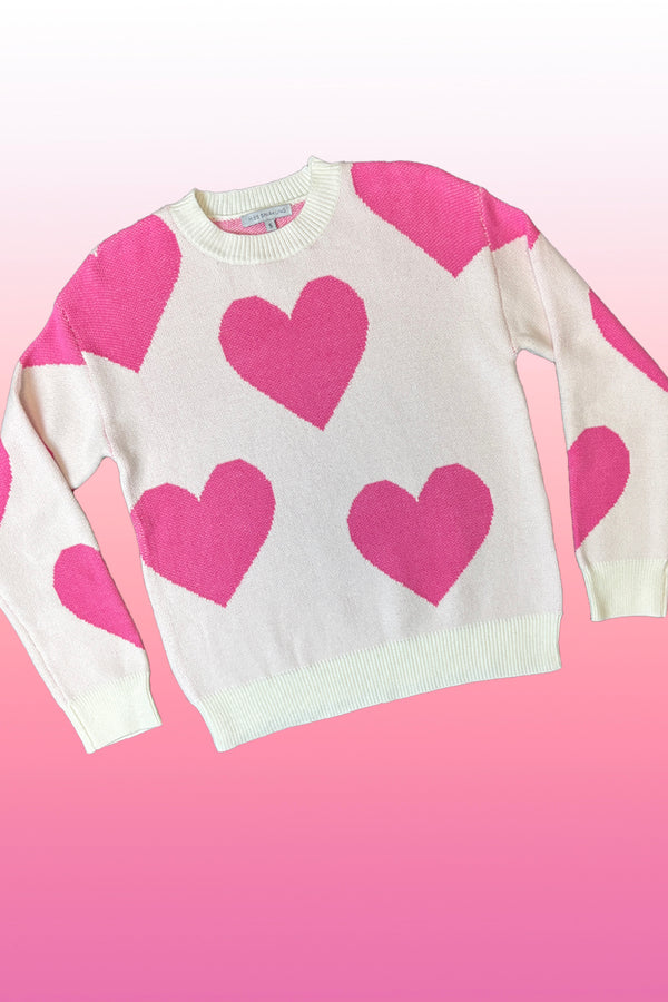 Heart Knit Sweater