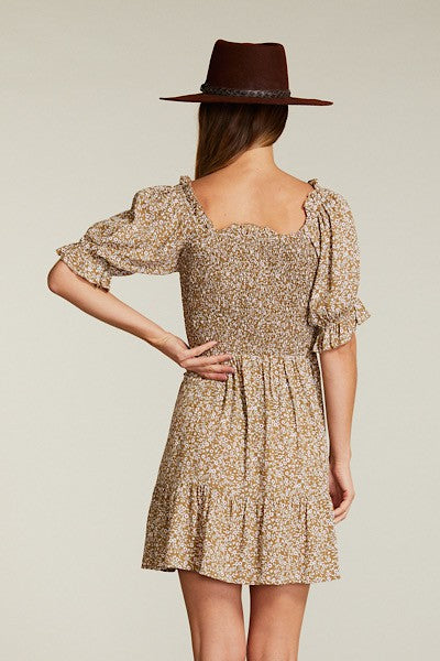 Floral smocked dress - Miss Sparkling