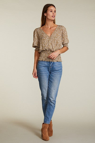 Smocked Waist Top - Miss Sparkling