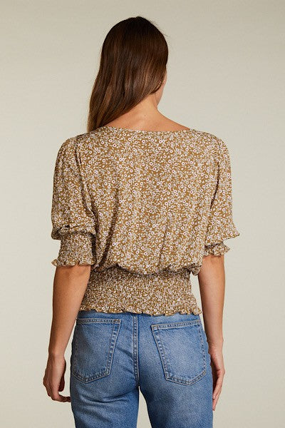 Smocked Waist Top - Miss Sparkling