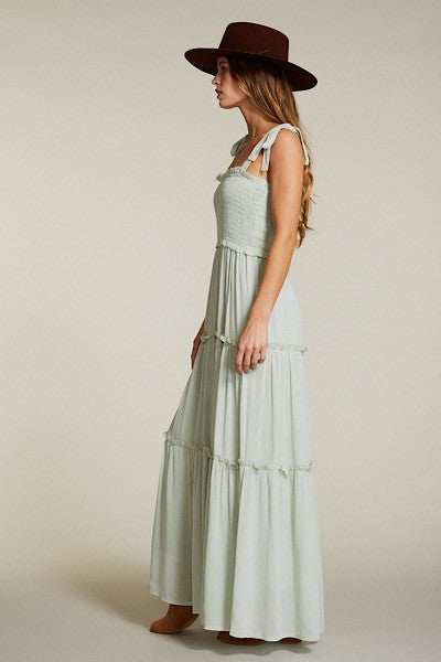 Tiered Maxi Dress - Miss Sparkling