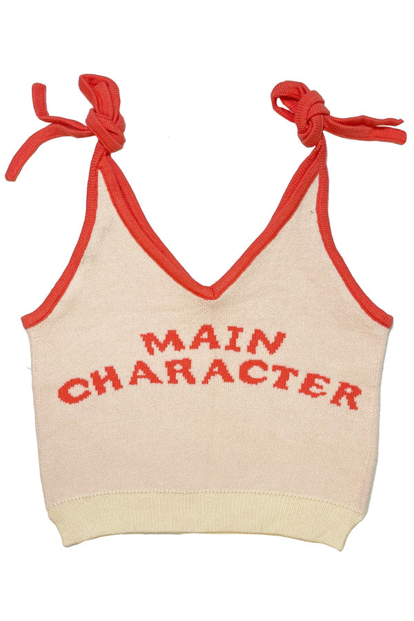 Tie strap sweater tank - Miss Sparkling