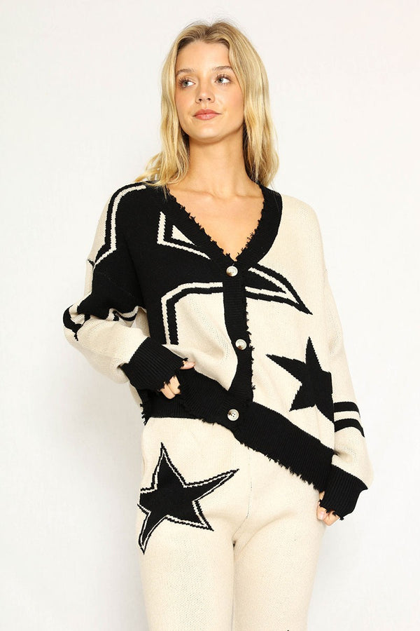 Star Cardigan - Miss Sparkling