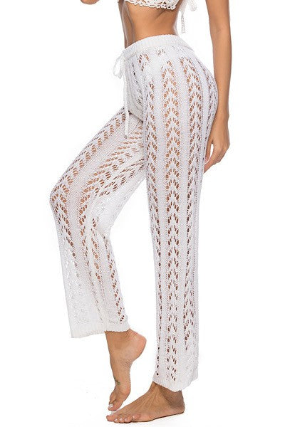 Miss Sparkling Knit Cover Up Pants
