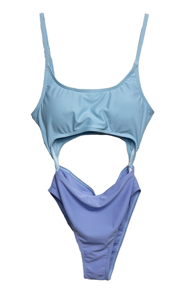 Cut out one piece swimsuit - Miss Sparkling