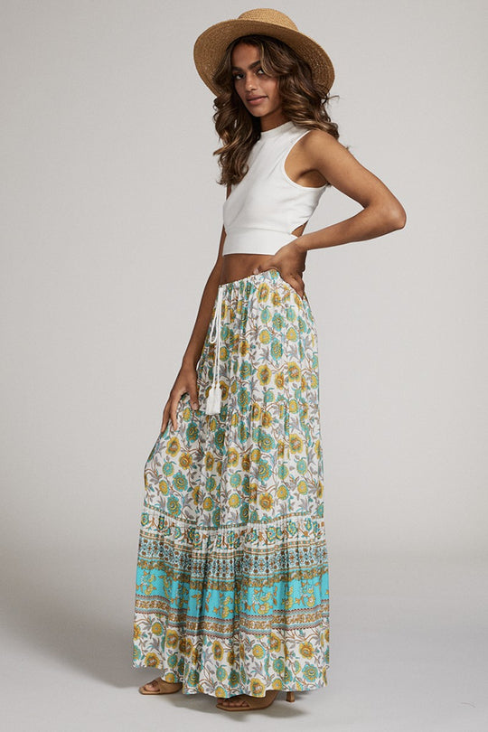 Printed maxi skirt - Miss Sparkling