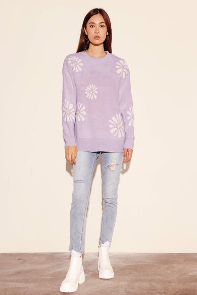 Daisy flower sweater - Miss Sparkling