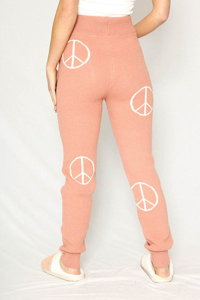 Peace jogger sweatpants - Miss Sparkling