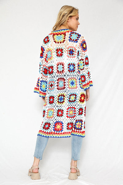 Tiled crochet cover up - Miss Sparkling