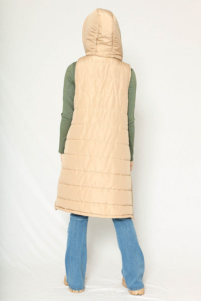 Long Puffer Vest