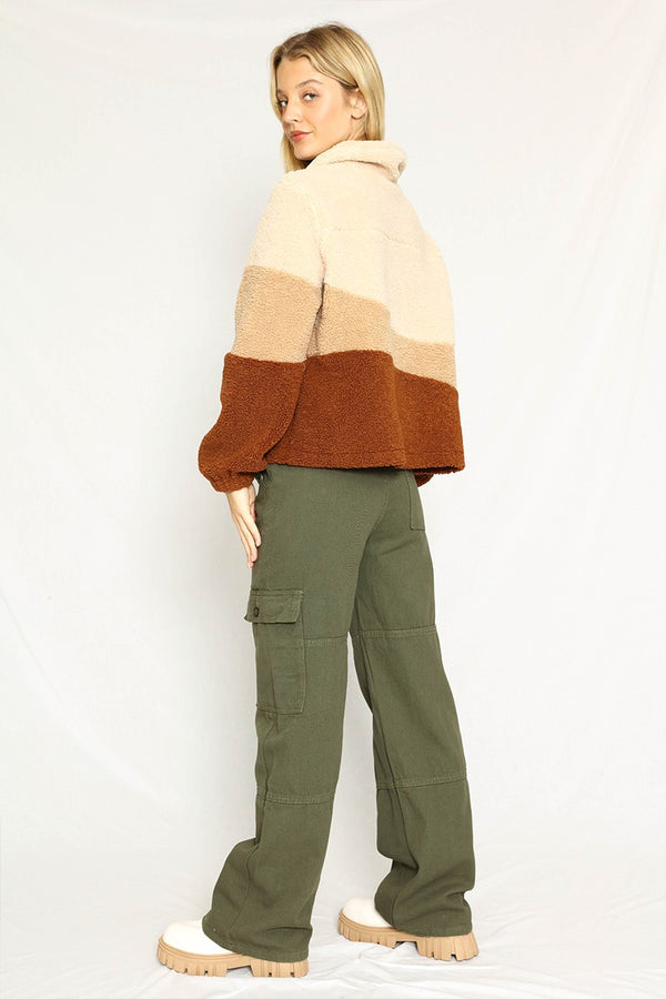 Sunset Teddy Jacket - Miss Sparkling