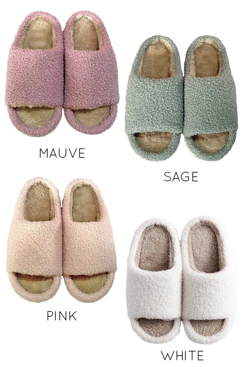 Open toe novelty slippers - Miss Sparkling