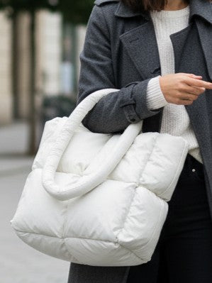 Puffer handbag