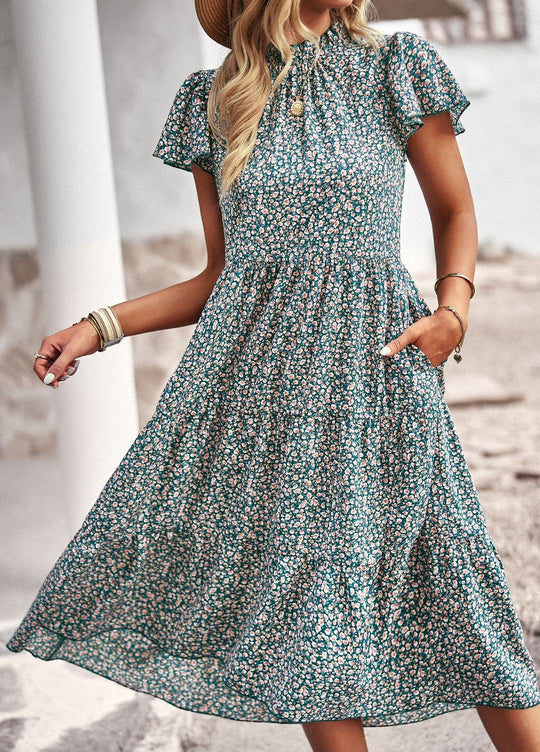 Miss Sparkling Floral Dress