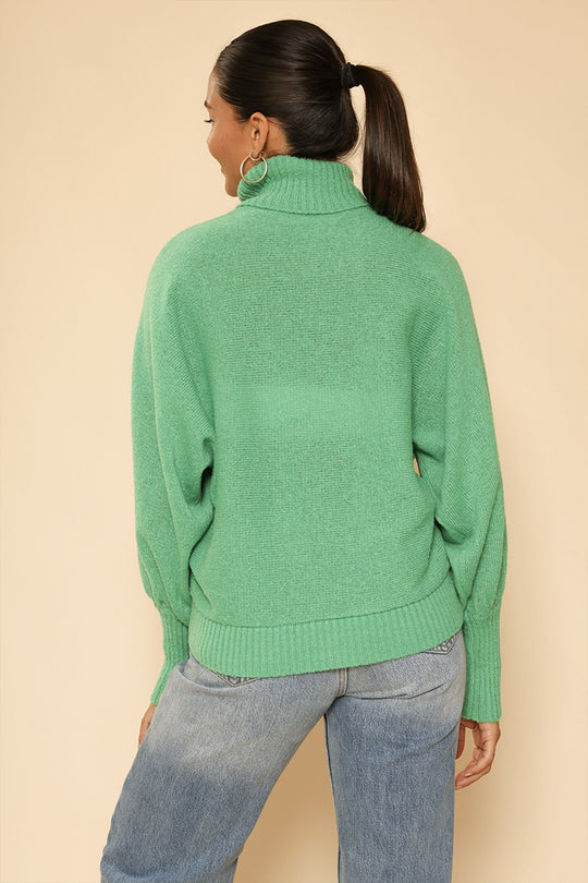 Turtleneck holiday sweater - Miss Sparkling