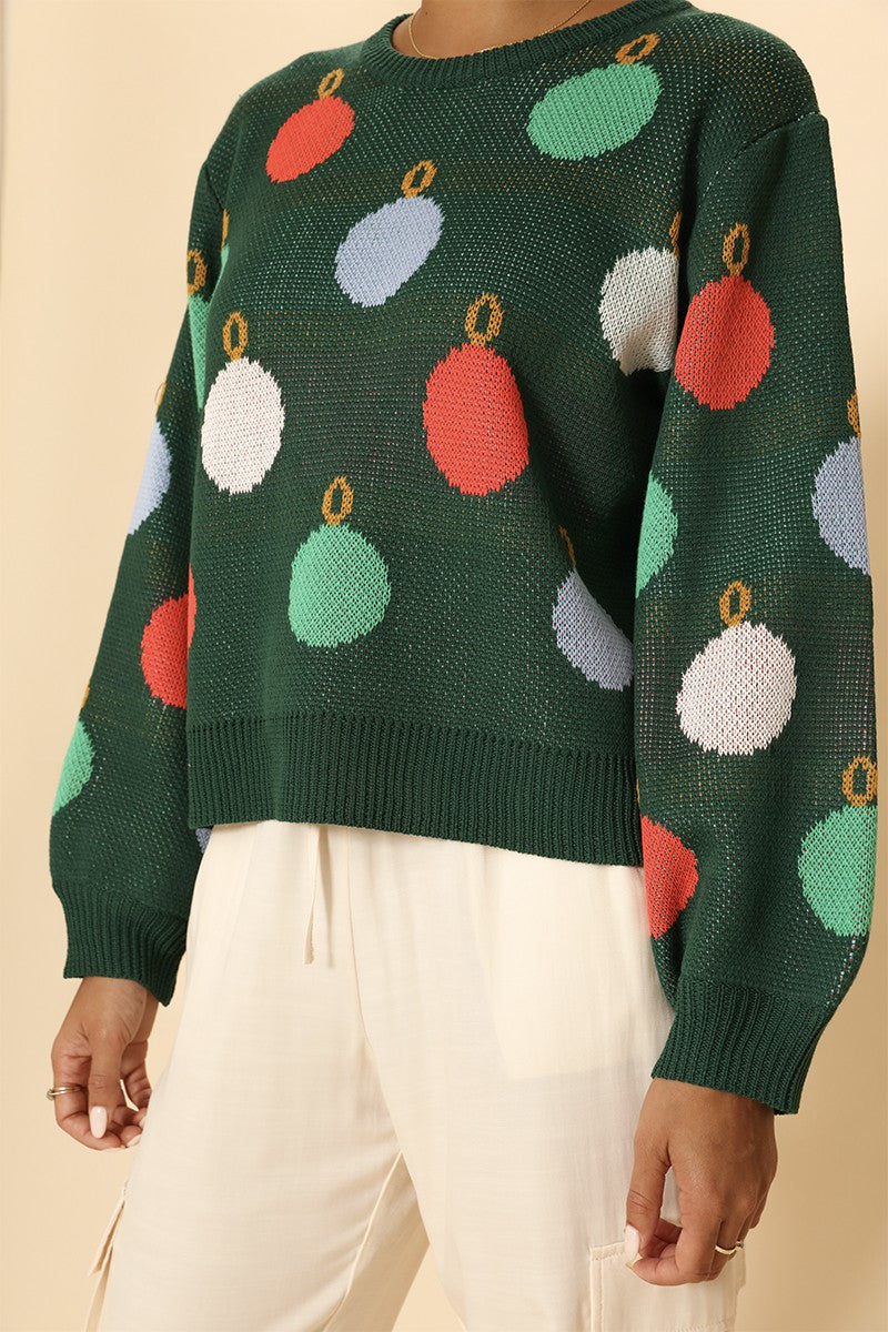 Holiday ornament Christmas sweater