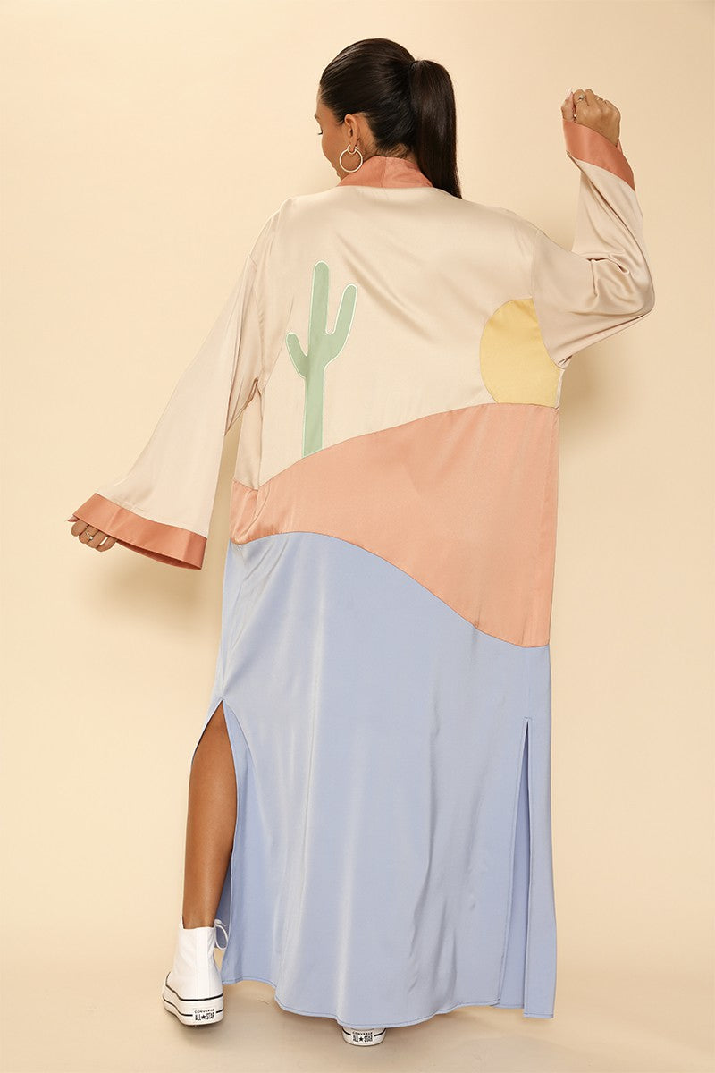 Desert sunset kimono - Miss Sparkling