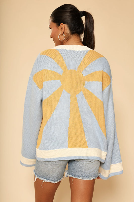 Sunburst cardigan - Miss Sparkling