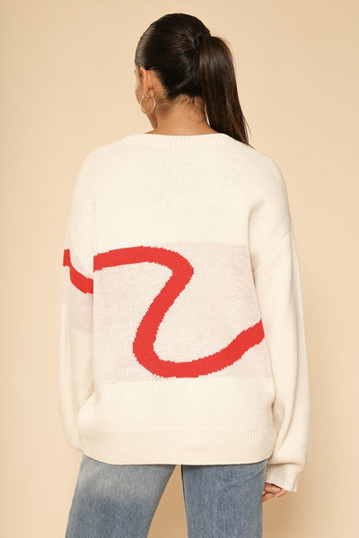 Lipstick cardigan - Miss Sparkling