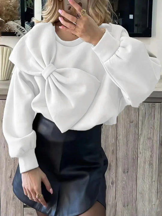 Bow detail Sweater