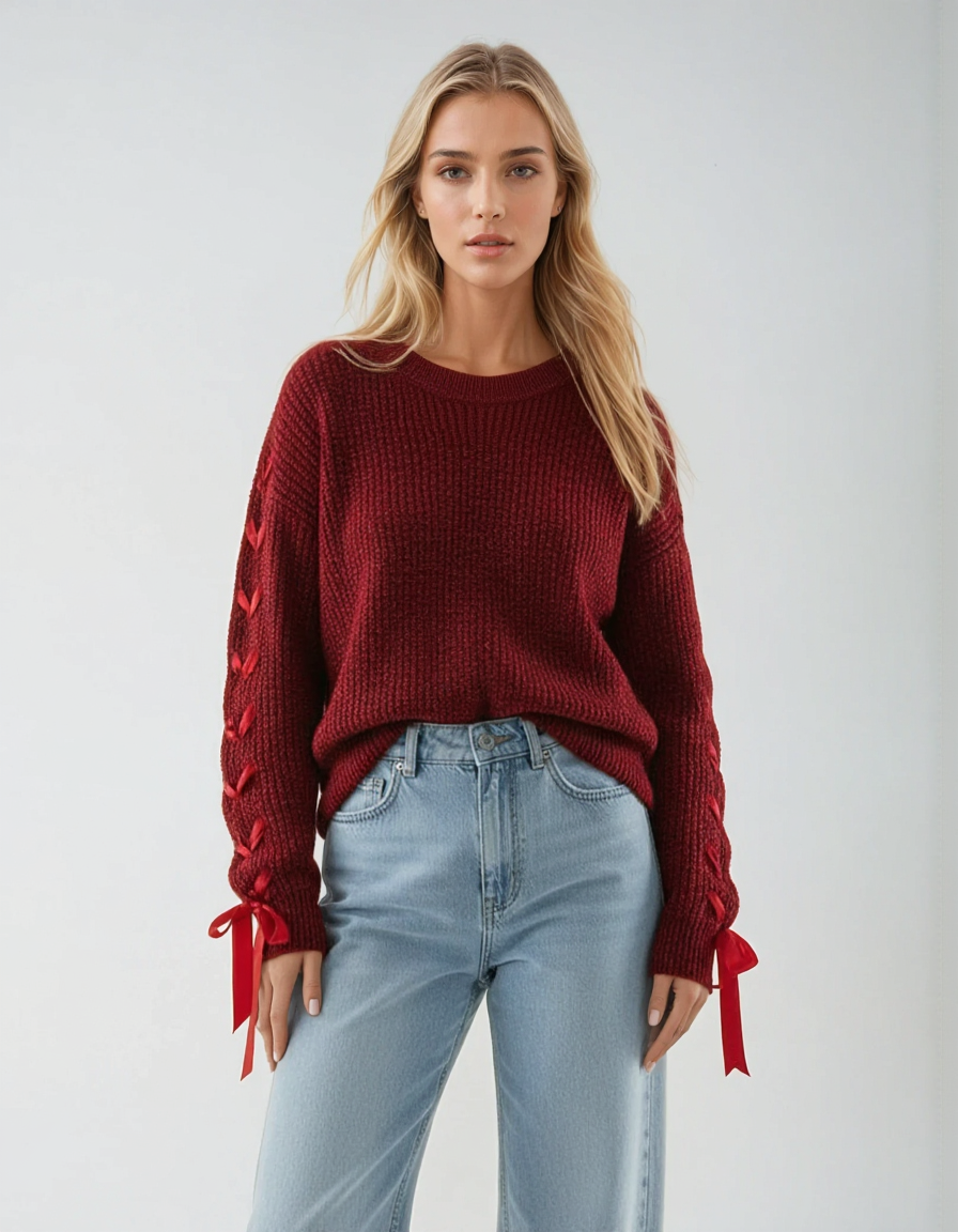Knit Pullover Sweater