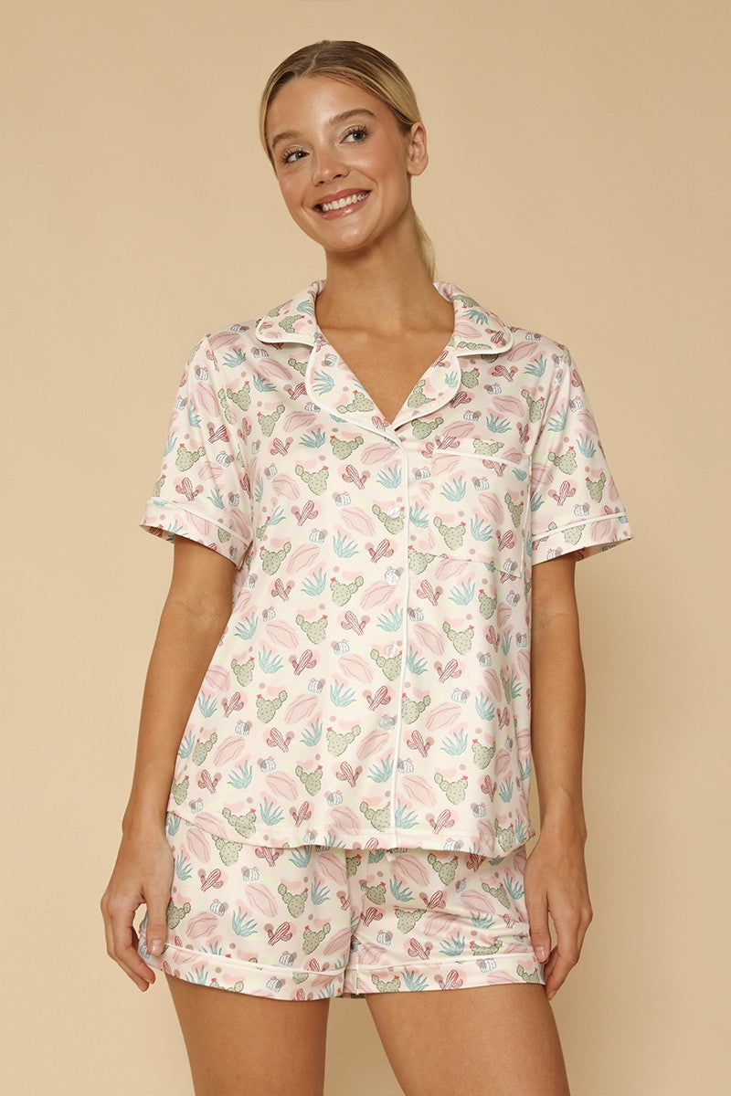 Novelty 2 piece pajama set - Miss Sparkling