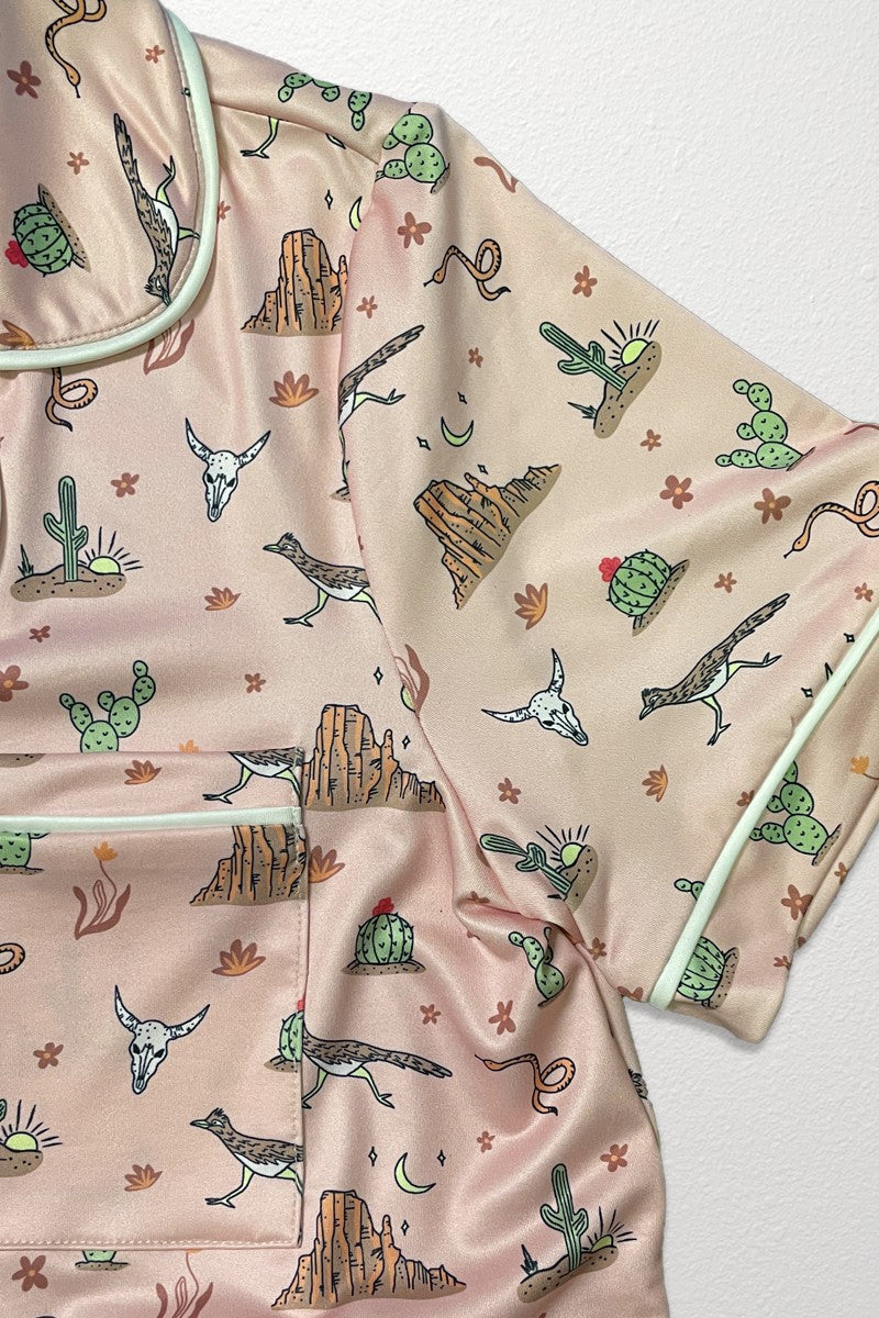 Novelty 2 piece pajama set - Miss Sparkling