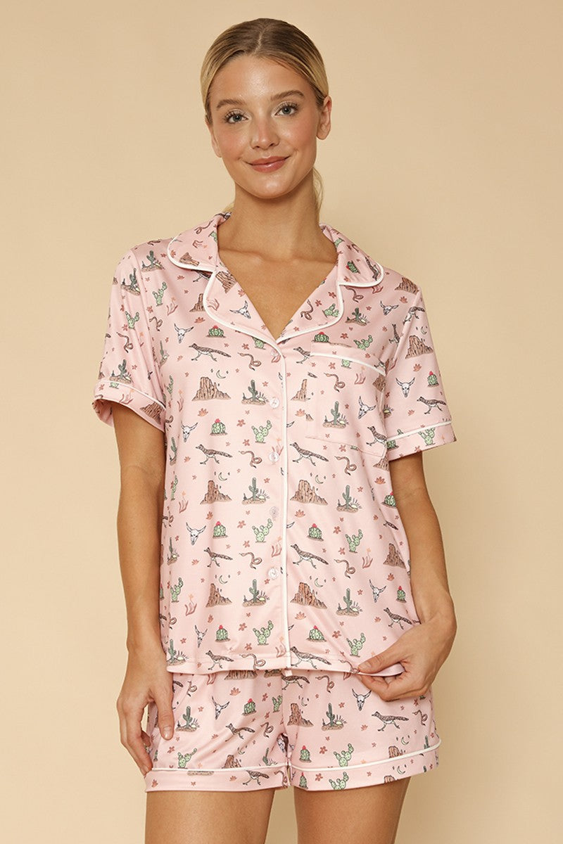 Novelty 2 piece pajama set - Miss Sparkling