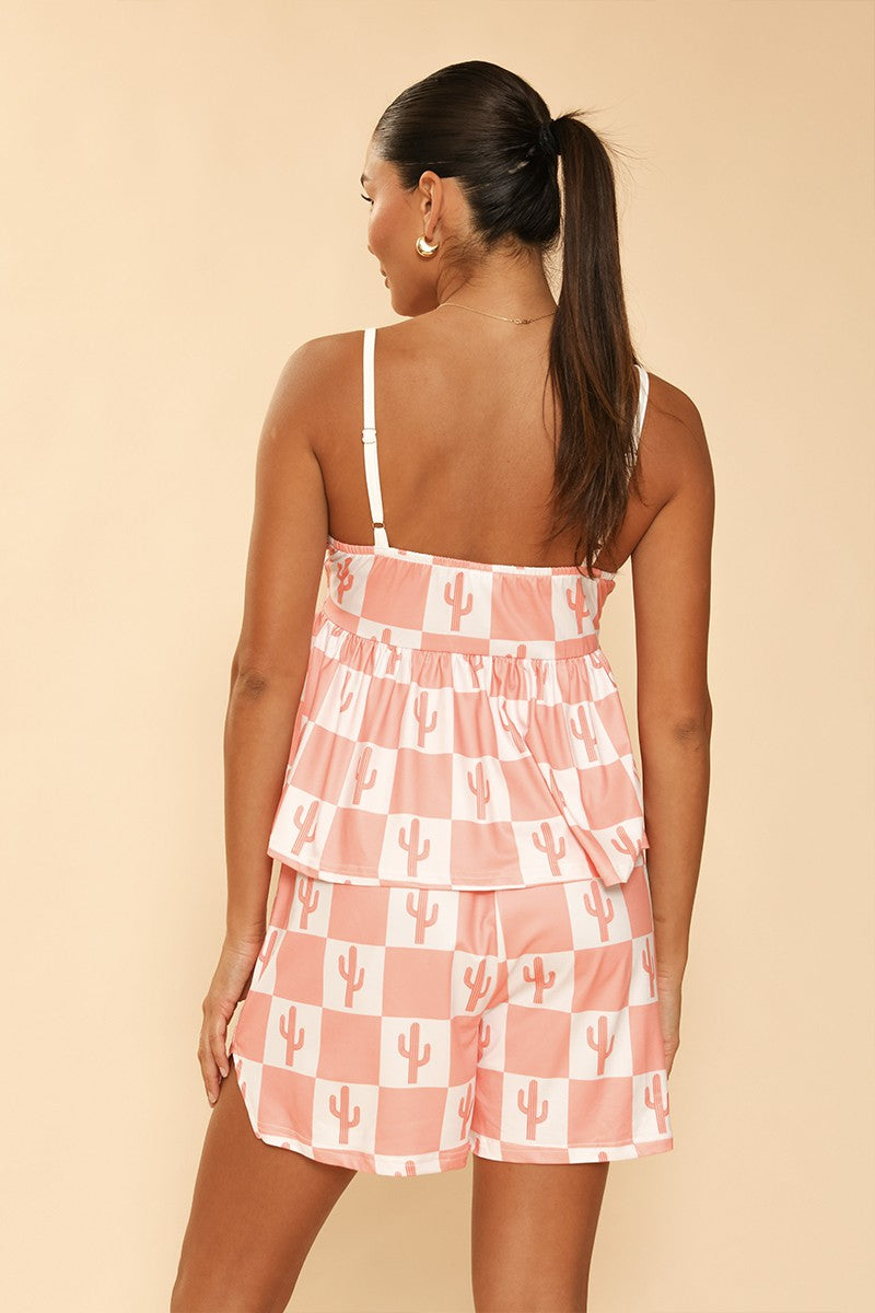 Tank top pajama set - Miss Sparkling