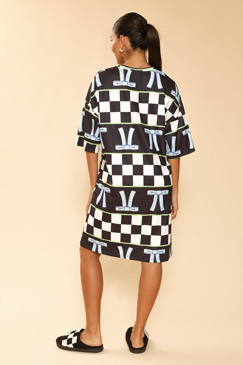 Night gown t-shirt dress - Miss Sparkling