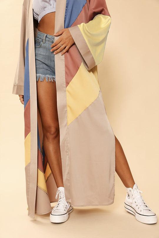 Retro stripe Kimono - Miss Sparkling