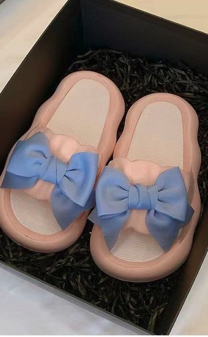 Miss Sparkling Cute Bow Slides
