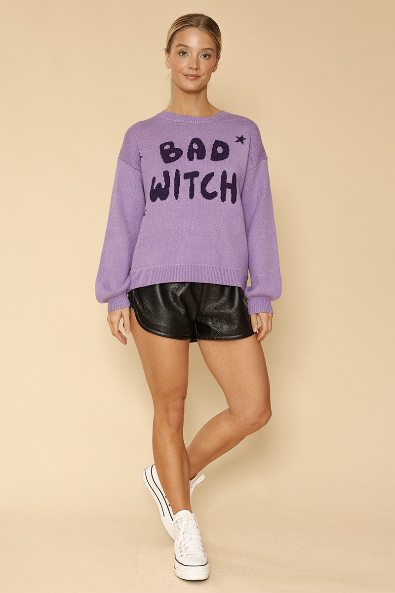 Bad witch knit sweater