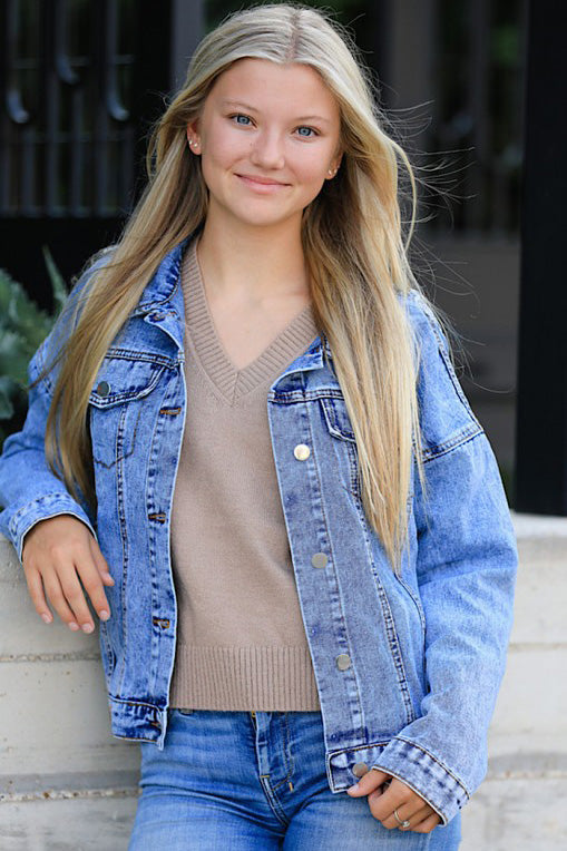 Fringe Denim Jacket